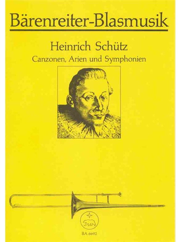 Canzonen, Arien und Symphonien - Schütz, Heinrich