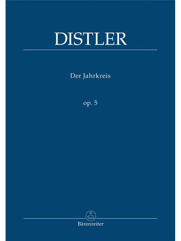 Der Jahrkreis - Distler, Hugo