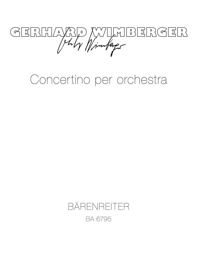 Concertino per Orchestra - Wimberger, Gerhard