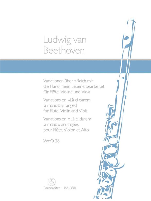 Variationen über "Reich mir die Hand, mein Leben" - Beethoven, Ludwig van