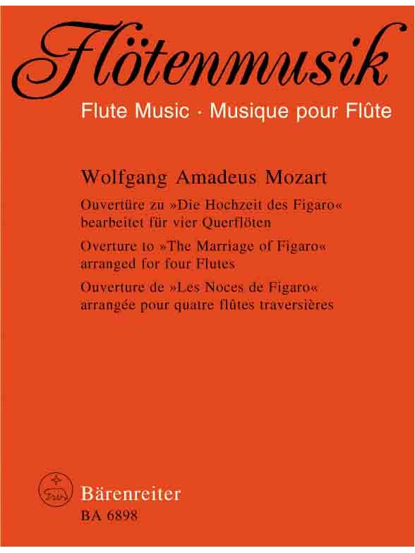 Overture to "The Marriage of Figaro" - Mozart, Wolfgang Amadeus