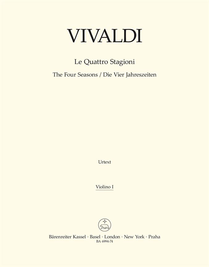 The four Seasons - Vivaldi, Antonio