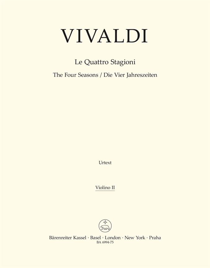 The four Seasons - Vivaldi, Antonio