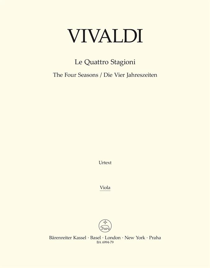 The four Seasons - Vivaldi, Antonio