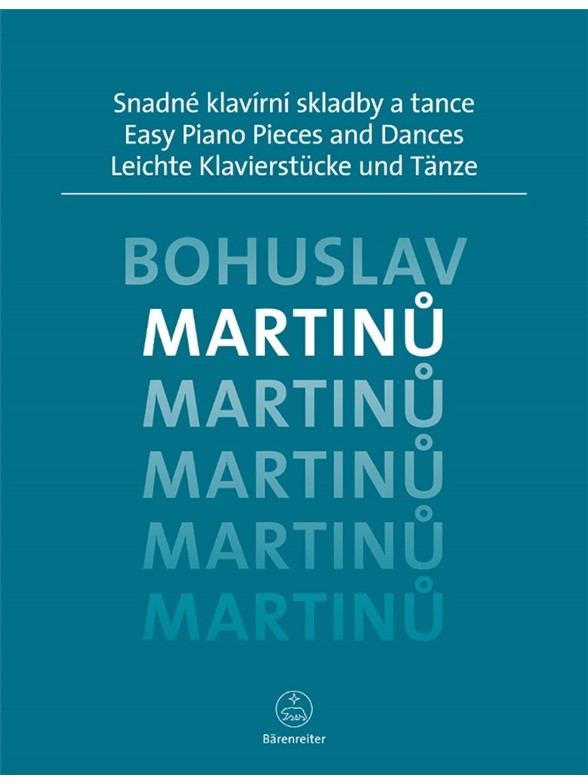 Easy Piano Pieces and Dances - Martinu, Bohuslav