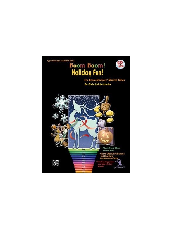Boom Boom! Holiday Fun! For Boomwhackers Musical Tubes Bk/CD