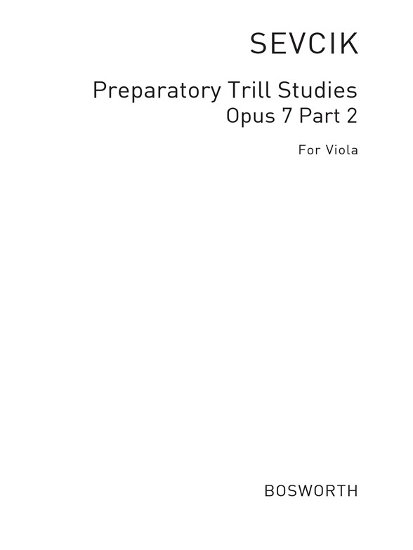 Sevcik Viola Studies: Preparatory Trill Studies Part 2