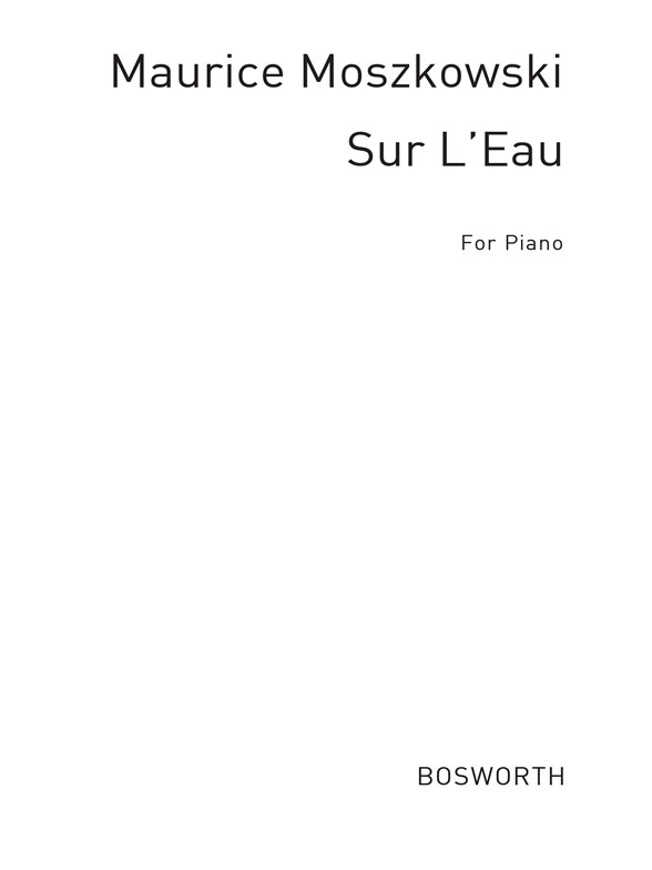 Moszkowski, M Sur L'eau Op.83/2 Pf