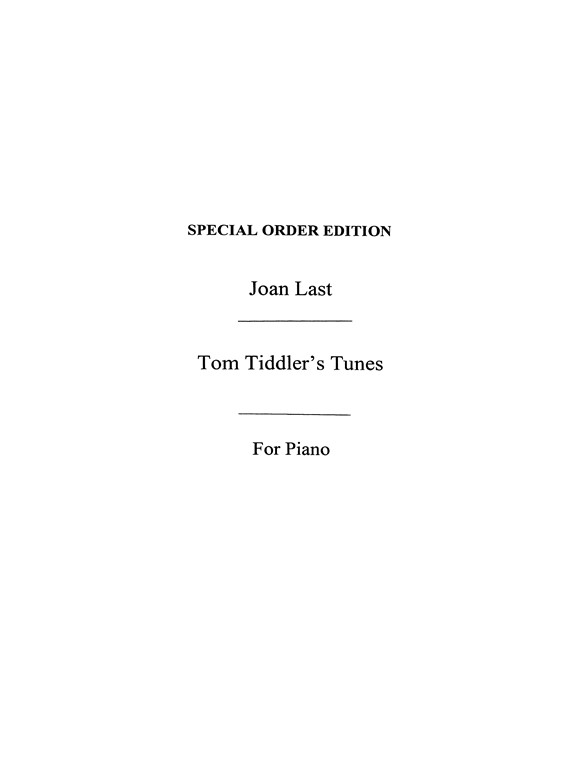 Last, J Tom Tiddler's Tunes Pre-grade 1 Bk1 And Bk2 Complete Pf