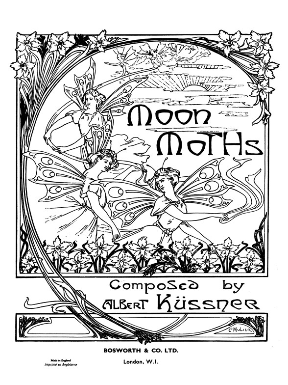 Kussner, A: Moon Moths: Pf