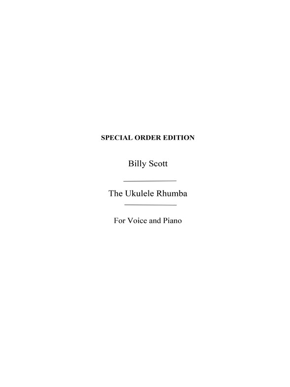 Billy Scott: The Ukulele Rhumba