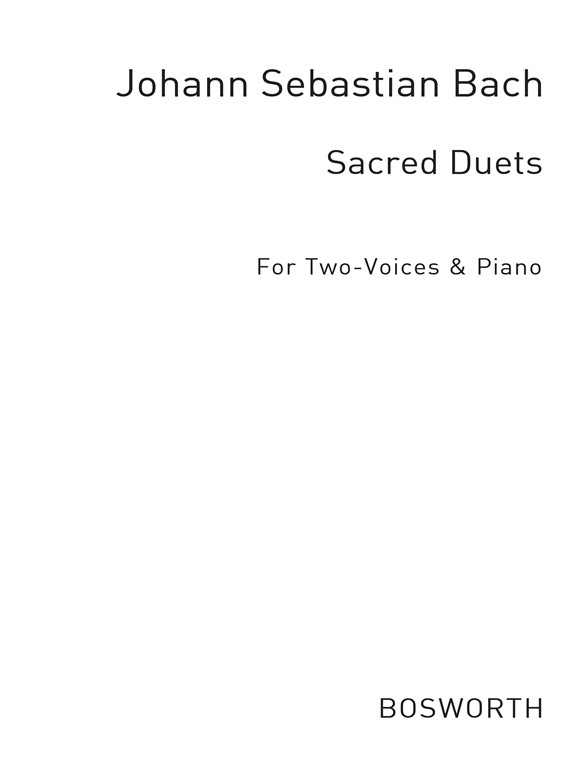 Bach, J S Sacred Duets Roper