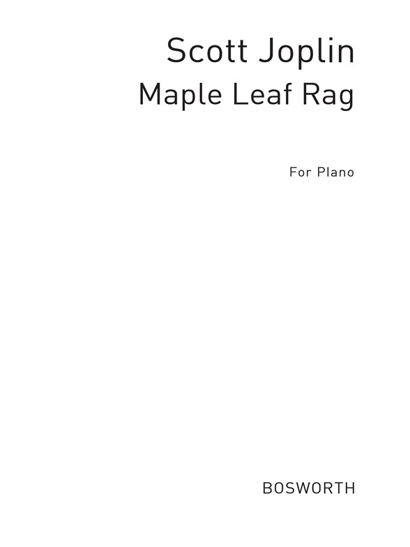 Joplin, S Maple Leaf Rag Easy (Naylor) Pf