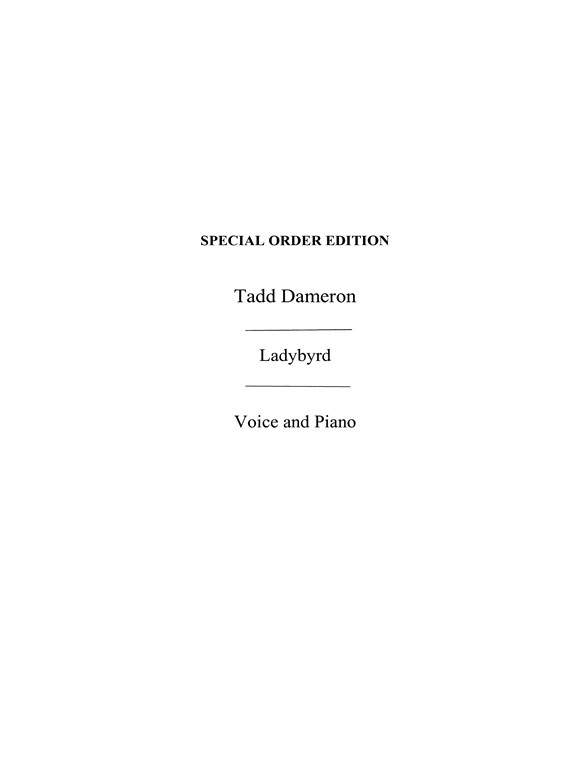 T. Dameron: Ladybyrd (Race)