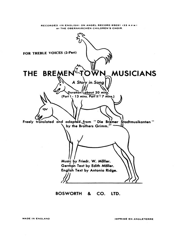 Moller, F W Bremen Town Musicians Sa