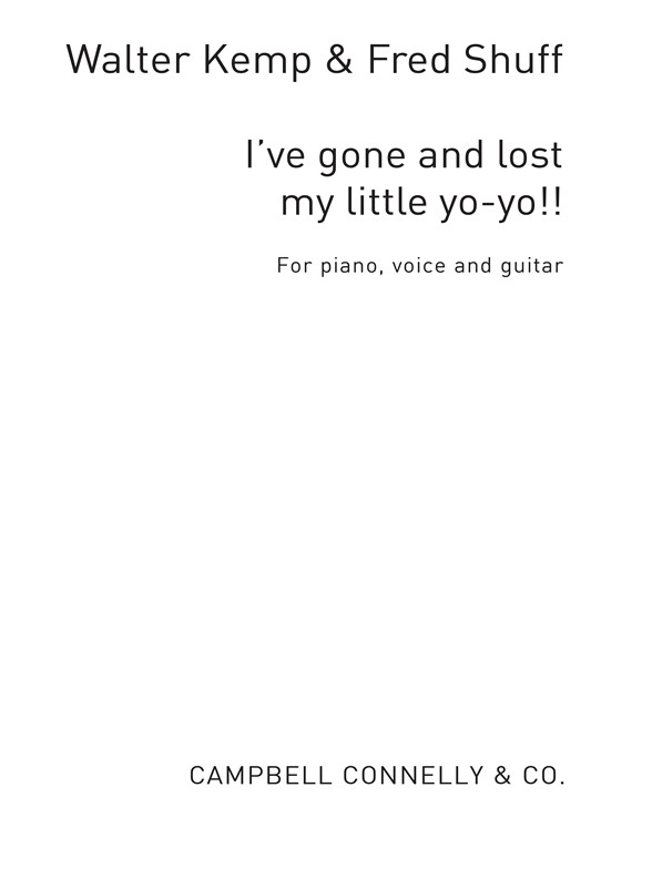 I've Gone And Lost My Little Yo-yo!