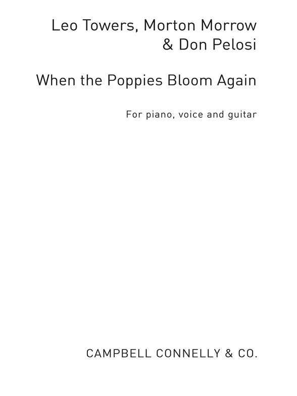 When The Poppies Bloom Again Pvg