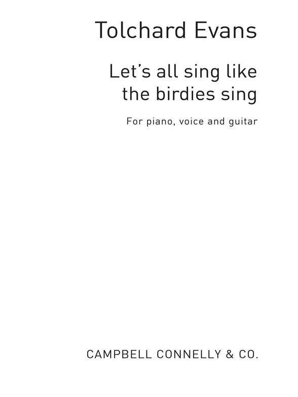 Let's All Sing Like The Birdies Sing Pvg
