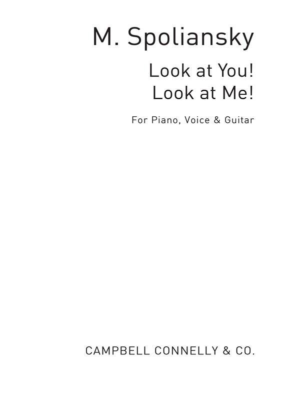 Look At You Look At Me Pvg Spoliansky