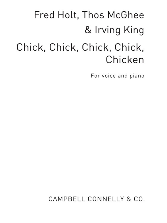 Chick Chick Chick Chick Chicken Pvg (Holt/Mcgee/King)