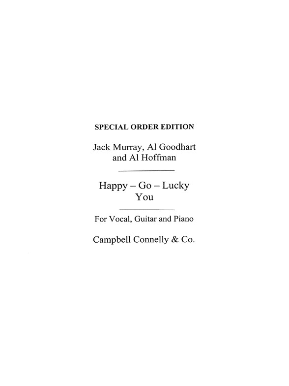 Happy-go-lucky You Pvg