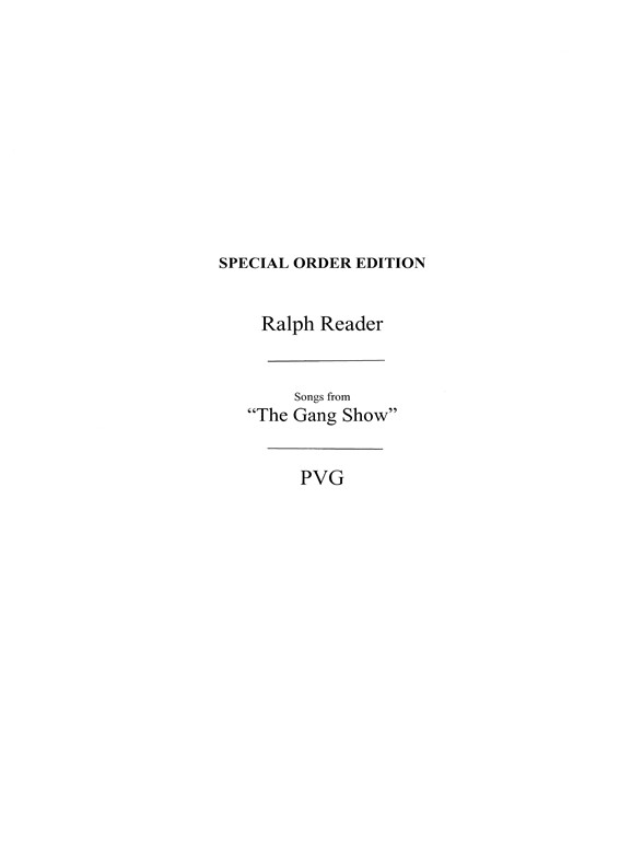 Reader: Album Of Songs From The London Gang Show 1969
