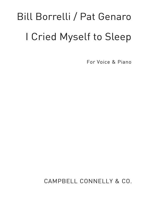 Borrelli, B & Genaro, P I Cried Myself To Sleep Pvg