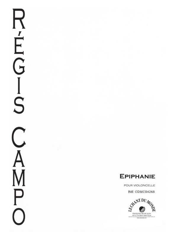 Régis Campo: Epiphanie