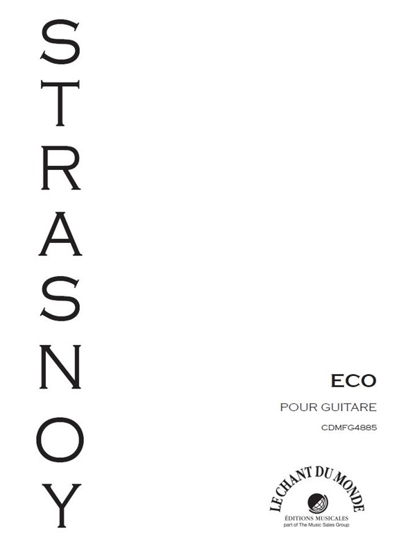 Oscar Strasnoy: Eco