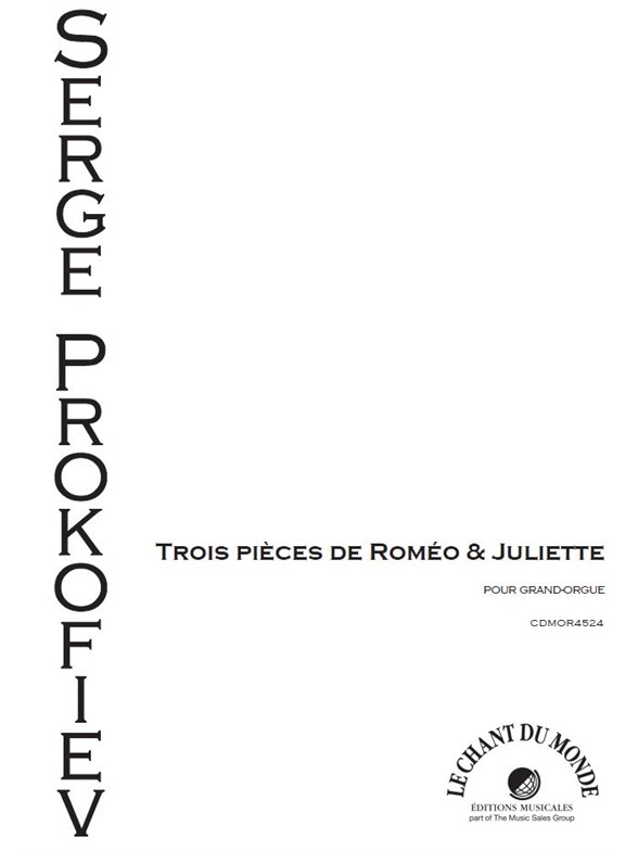 Serge Prokofiev: Trois Pièces De Roméo & Juliette