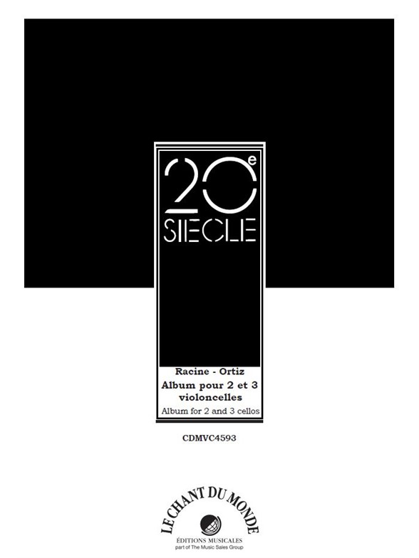 Album Pour Deux Et Trois Violoncelles