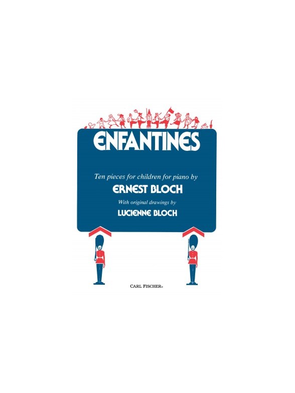BLOCH ERNEST ENFANTINES PIANO BOOK