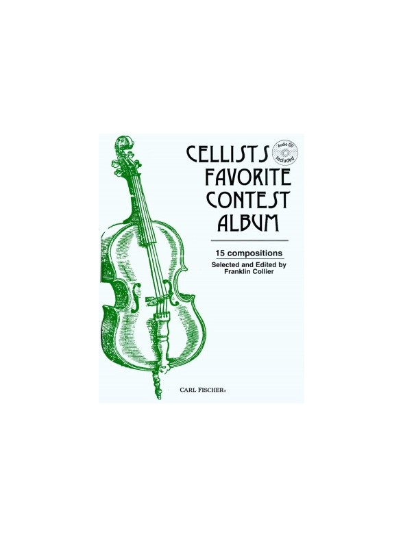 CELLIST'S FAVORITE CONTEST ALBUM (ED COLLIER FRANKLIN) CELLO/PIANO BK