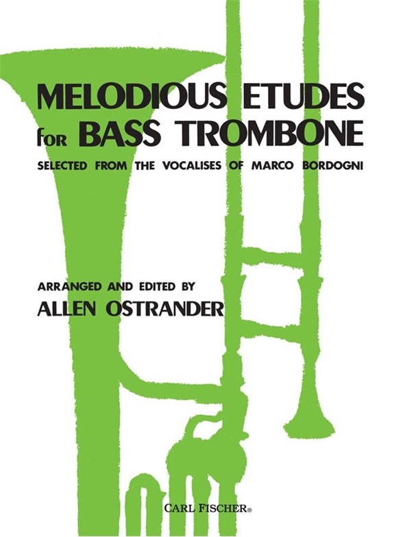 Melodious Etudes For Bass Trombone