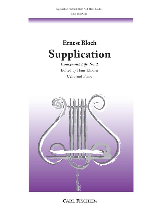 Bloch Supplication Vlc/Pf