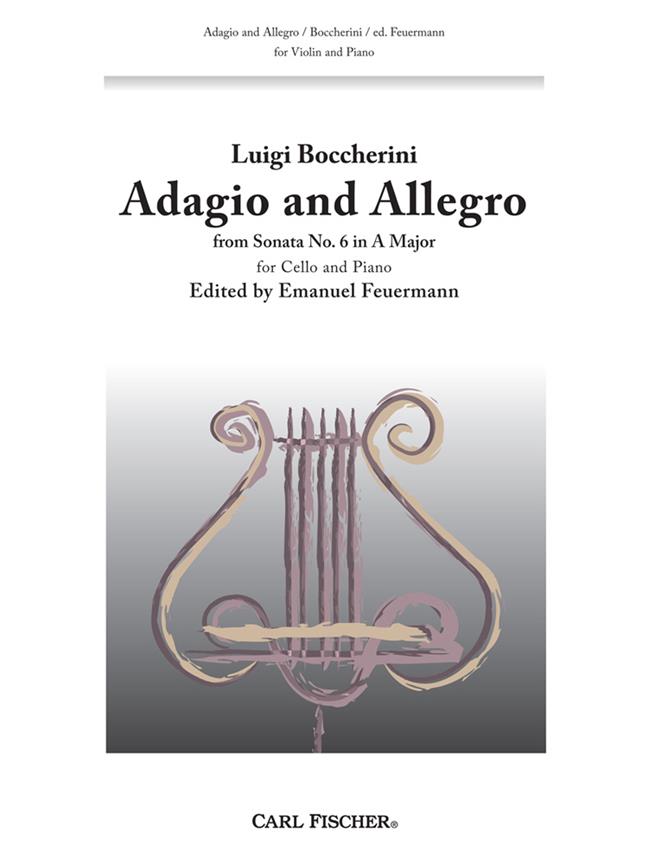 Boccherini Adagio Allegro Vlc/Pf