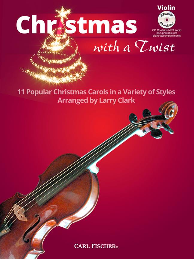 Clark Larry Christmas With A Twist Vln Bk/Cd