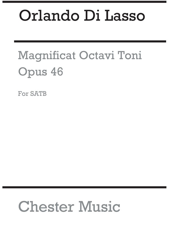 Orlande De Lassus: Magnificat Primi Toni (Collins) (SATB)