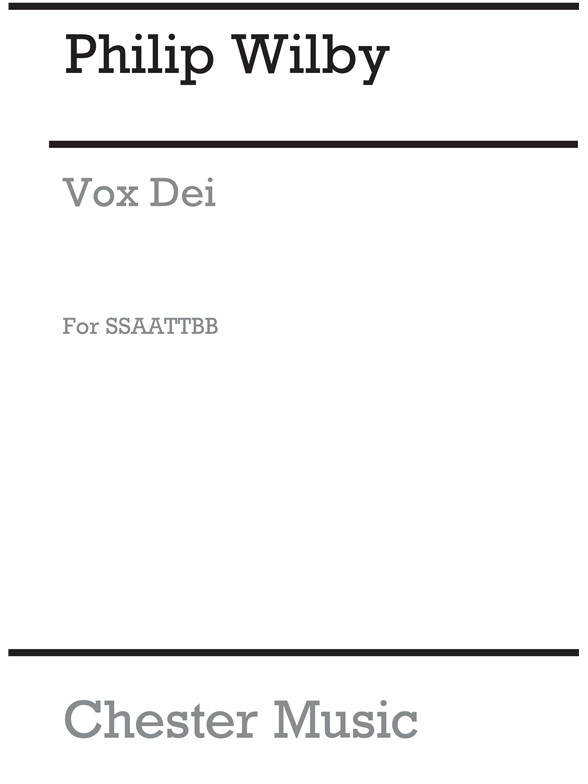 Philip Wilby: Vox Dei