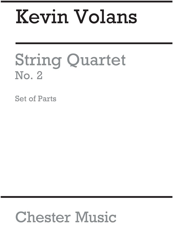 Kevin Volans: String Quartet No. 2 Hunting: Gathering (Parts)