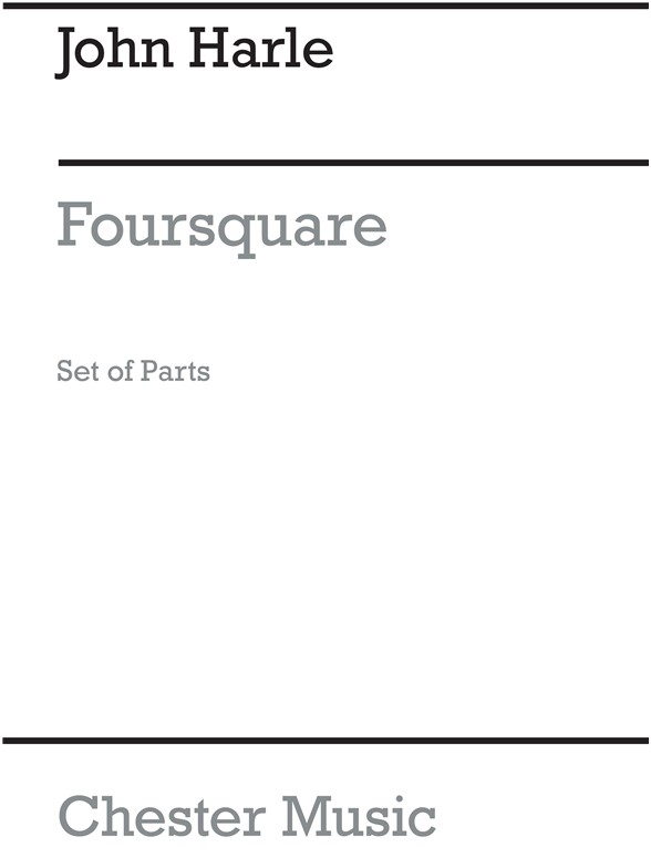 Harle J Foursquare Sax 4tet Parts