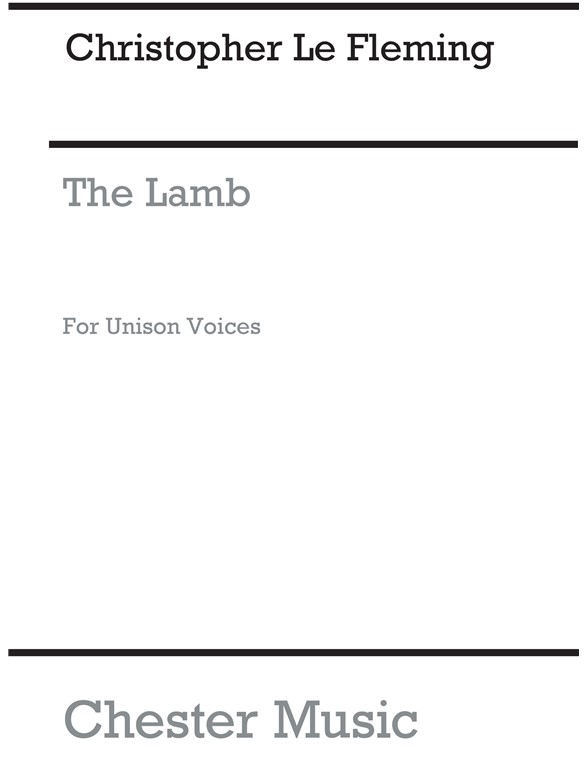 Fleming: The Lamb for Unison Voices