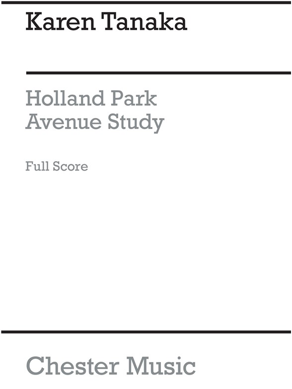 Karen Tanaka: Holland Park Avenue Study
