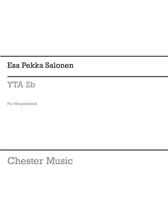 Esa-Pekka Salonen: Yta IIB For Harpsichord