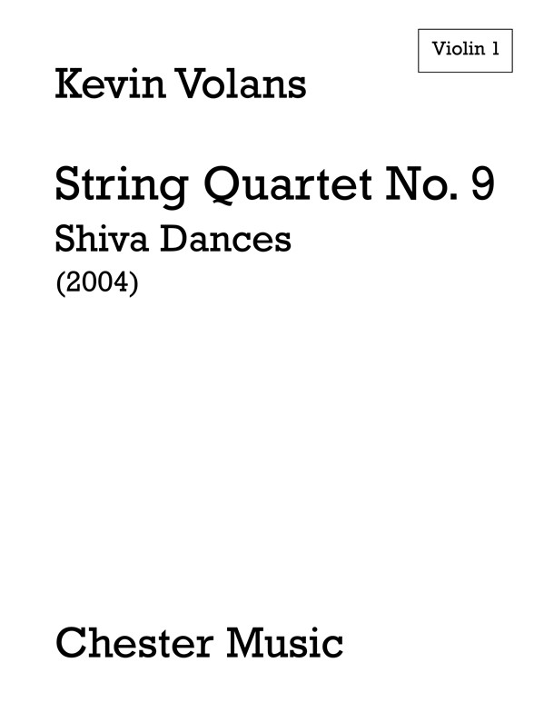 Kevin Volans: String Quartet No.9 - Shiva Dances (Parts)