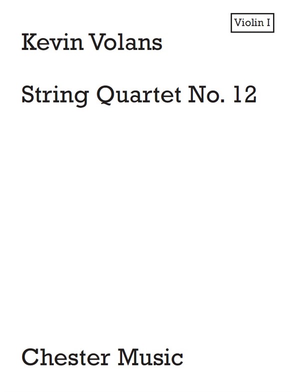 Kevin Volans: String Quartet No.12 (Parts)
