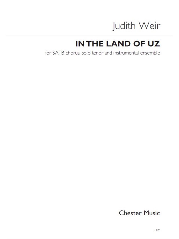 Judith Weir: In The Land Of Uz
