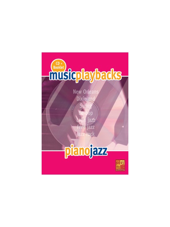 Music Playbacks CD: Piano Jazz (Italian)