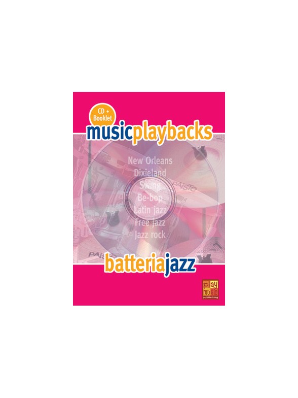 Music Playbacks CD: Battería Jazz (Italian)