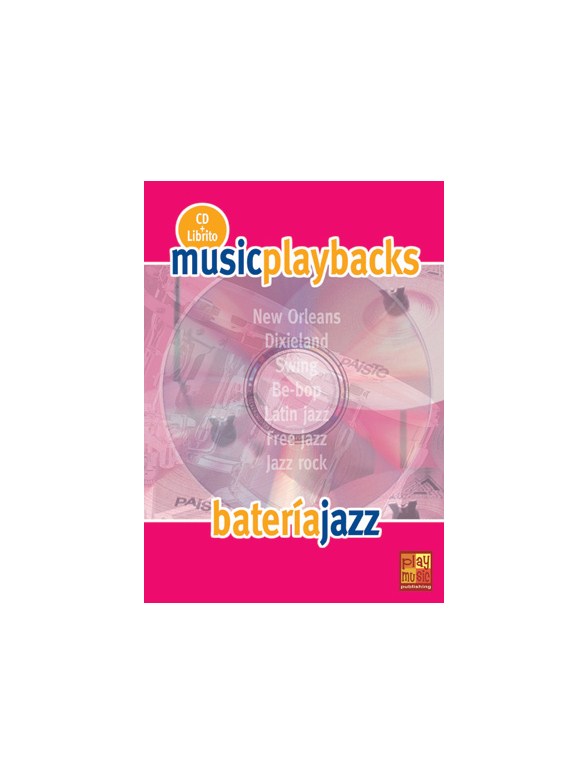 Music Playbacks CD: Batería Jazz (Spanish)